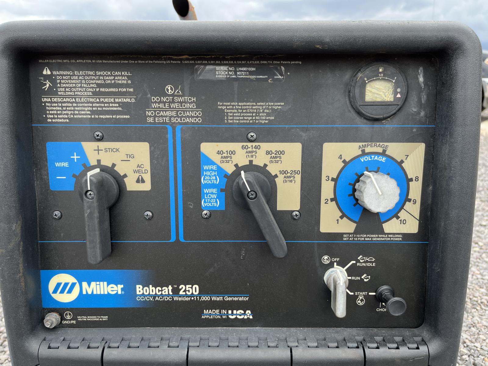 ./imagenes/INVOICE/2019/18155/MILLER BOBCAT 250 (3).JPG